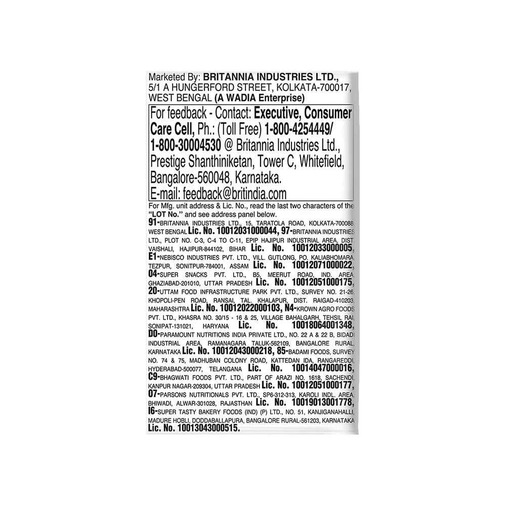 Britannia Milk Bikis - Biscuit : 170.5 g
