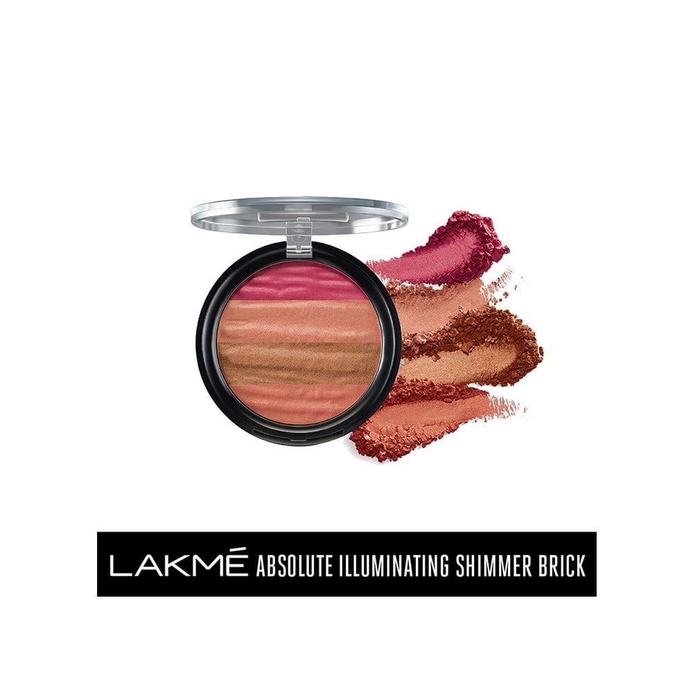 Lakme Absolute Illuminating Blush (Shimmer Brick In Pink) : 10 g