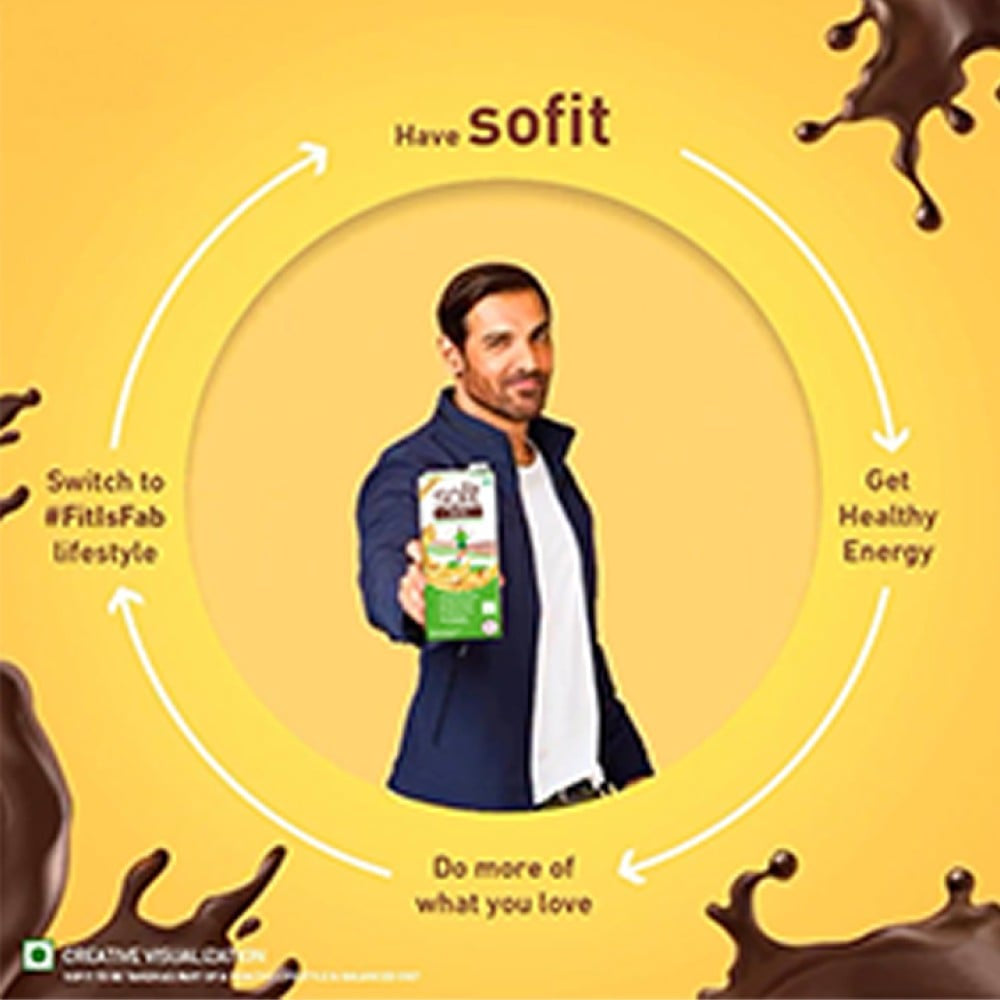 Sofit Kesar Pista Soy Beverage : 1 ltr
