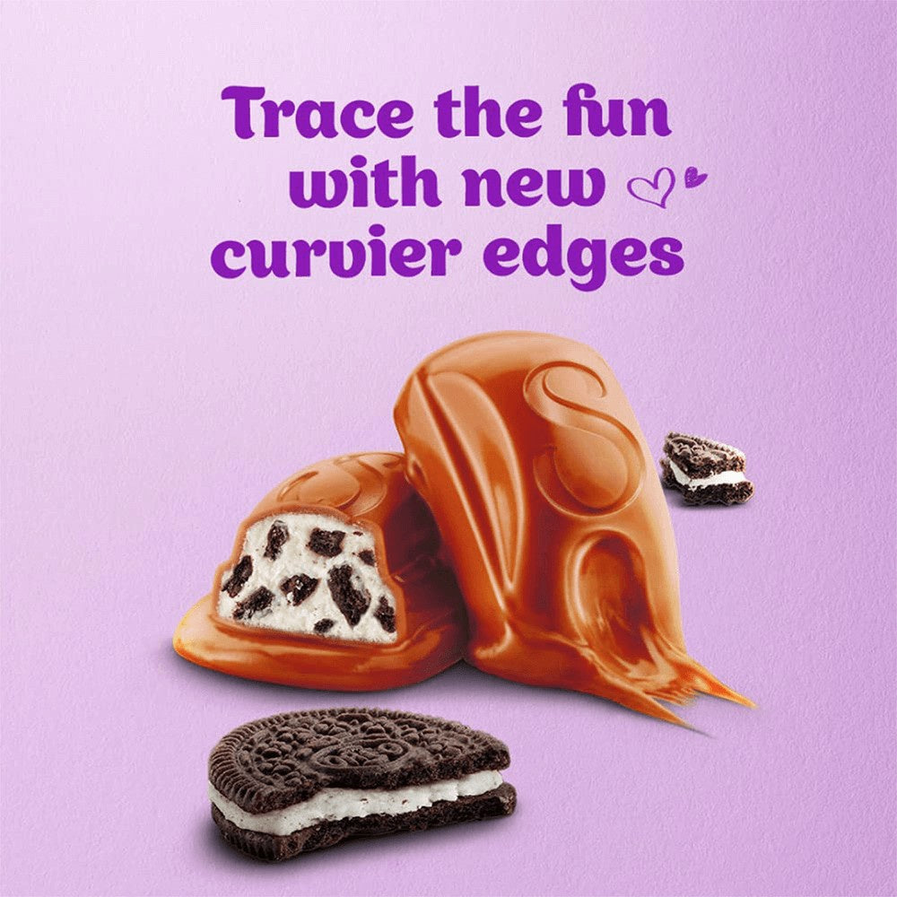 Cadbury Dairy Milk Silk Oreo Flavoured Chocolate Bar : 60 g