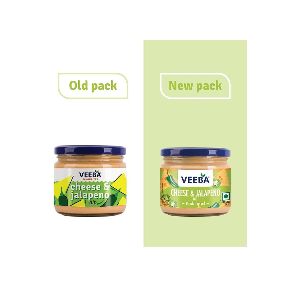Veeba Cheese & Jalapeno Dip : 300 g