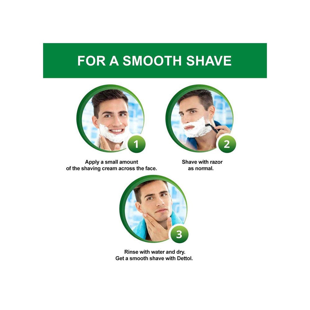 Dettol Fresh Shaving Cream - Pack of 2 : 2 x 78 g