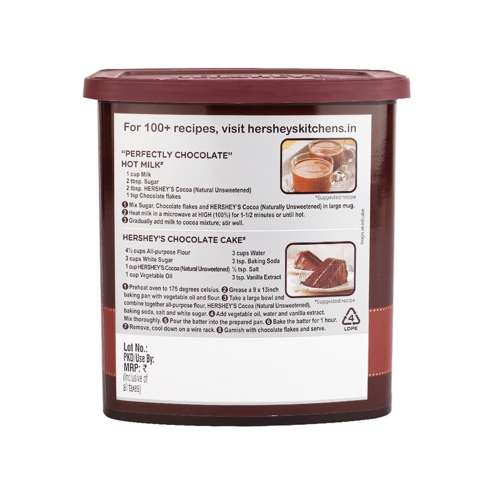 Hershey's Natural Unsweetened Cocoa Powder : 225 g