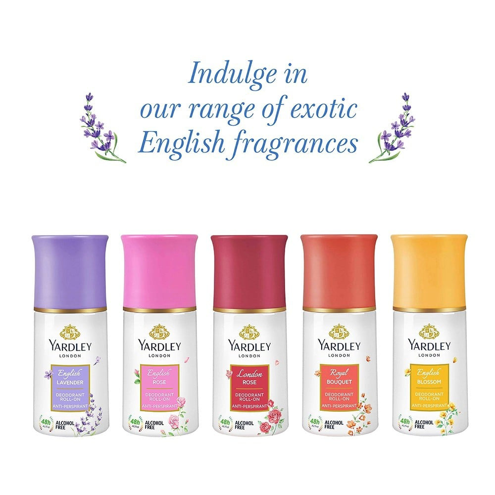Yardley London English Lavender Deodorant Roll on : 50 ml