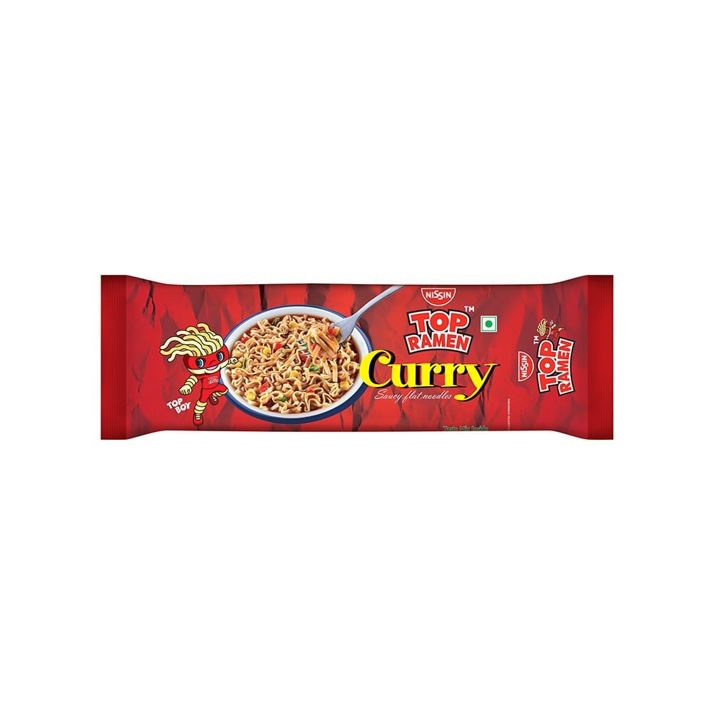 Top Ramen Curry Veg Noodles - Pack of 2 : 2 x 280 g
