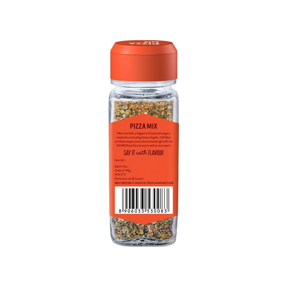 Snapin Pizza Mix Seasoning : 50 g