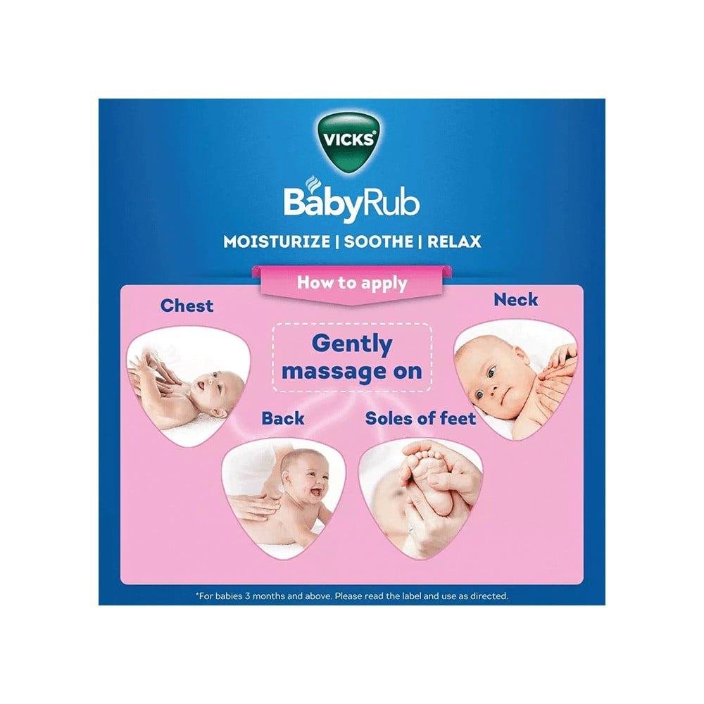 Vicks BabyRub Chest rubs & balms : 25 ml