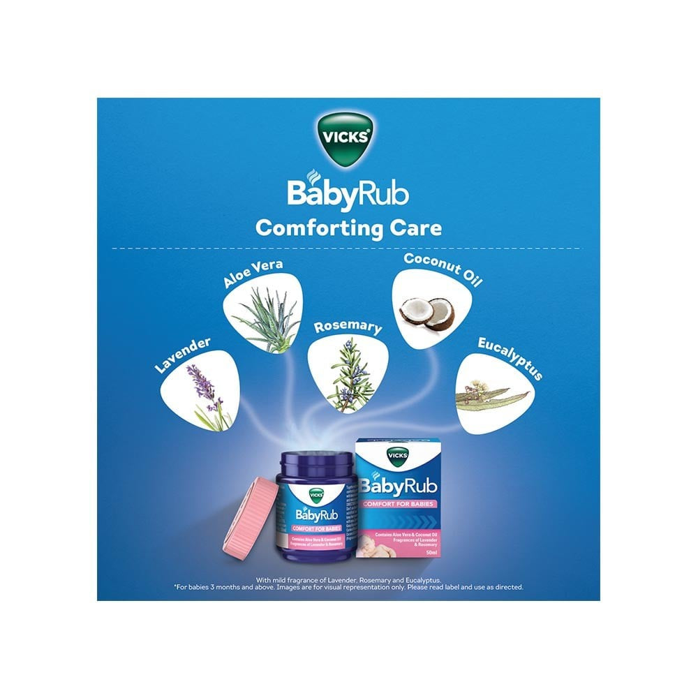 Vicks BabyRub Chest rubs & balms : 25 ml