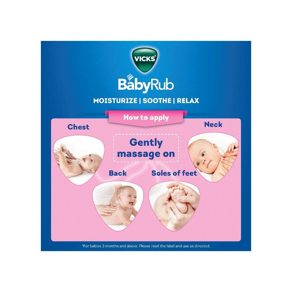 Vicks Baby Rub Balm : 50 ml
