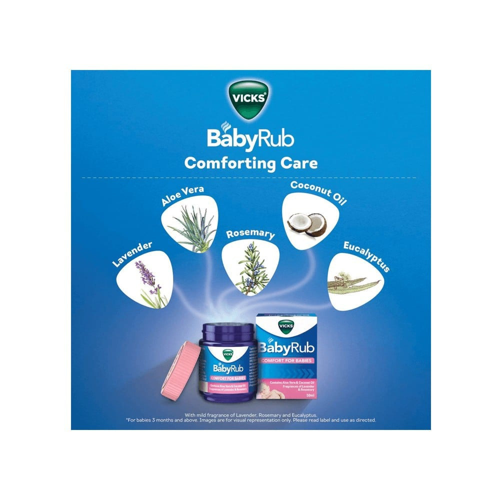 Vicks Baby Rub Balm : 50 ml