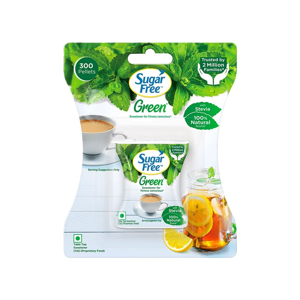 Sugar Free Green Stevia Sweetener : 300 tablets