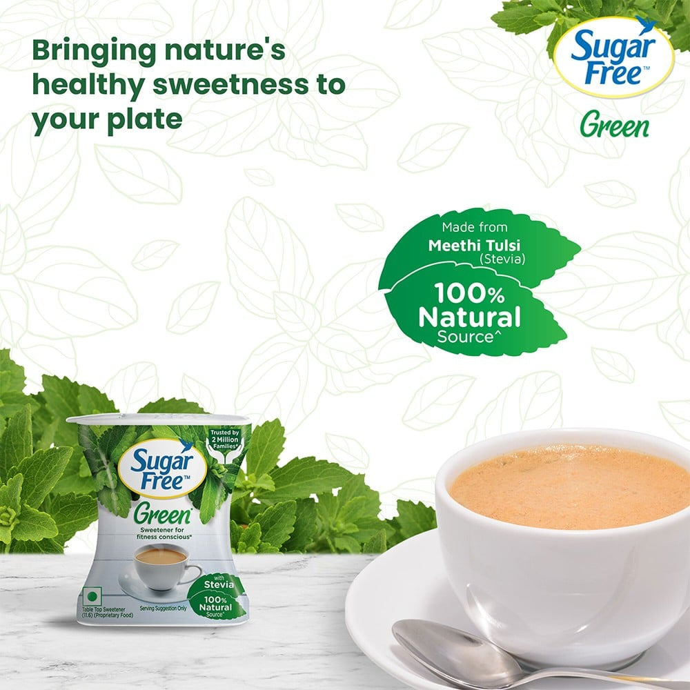 Sugar Free Green Stevia Sweetener : 300 tablets