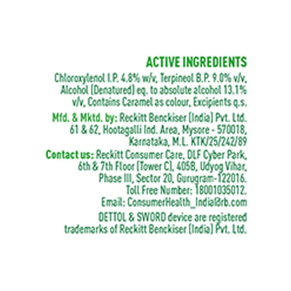 Dettol Antiseptic Liquid : 1 ltr