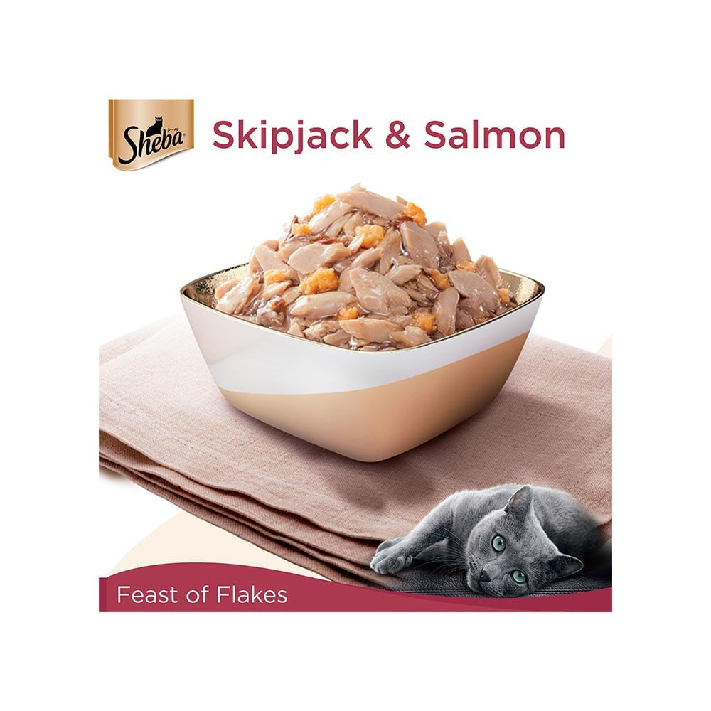 Sheba Rich - Wet Cat Food -Skipjack Salmon in Sasami : 35 g