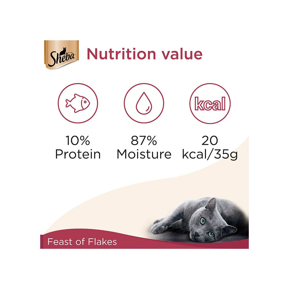 Sheba Rich - Wet Cat Food -Skipjack Salmon in Sasami : 35 g