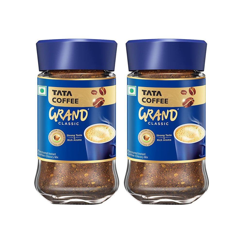 Tata Coffee Grand Classic- Instant Coffee - Pack of 2 : 2 x 45 g