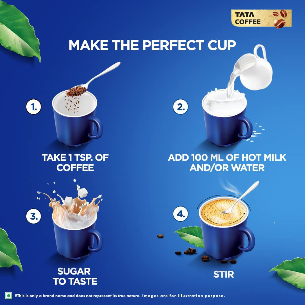 Tata Coffee Grand Classic- Instant Coffee - Pack of 2 : 2 x 45 g