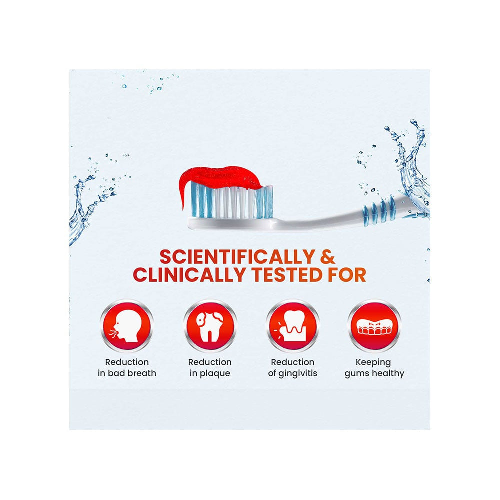 Dabur Red Gel Toothpaste for effective Oral Care : 2 x 150 g