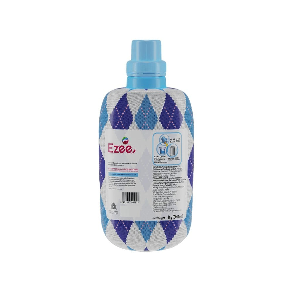 Godrej Ezee Woollen Liquid Detergent For Winterwear : 1 kg
