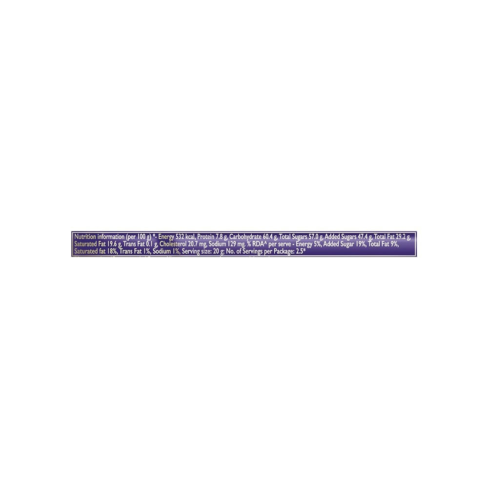 Cadbury Dairy Milk Milk Chocolate Bar - Pack of 2 : 2 x 52 g