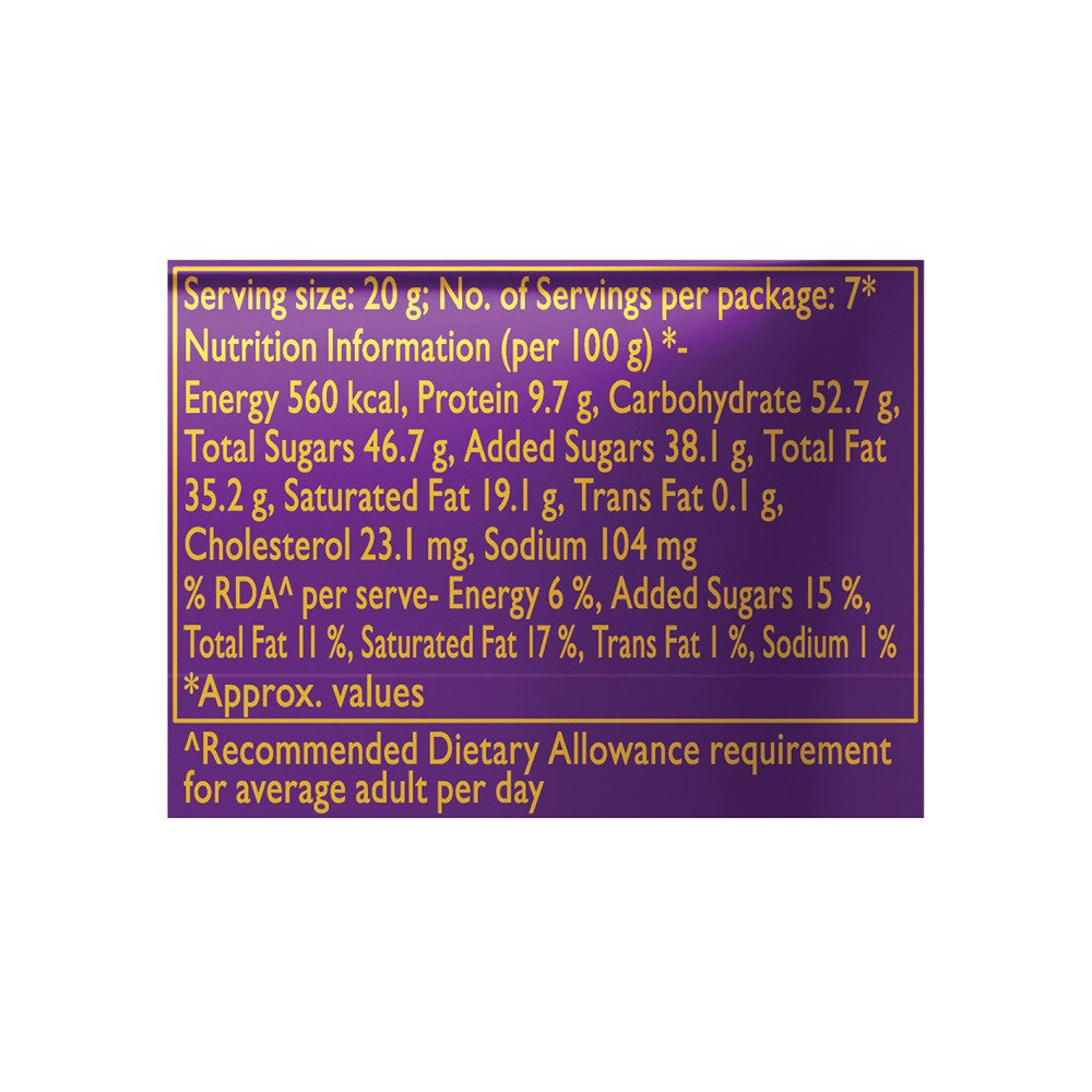 Cadbury Dairy Milk Silk Roast Almond Flavoured Chocolate Bar : 143 g