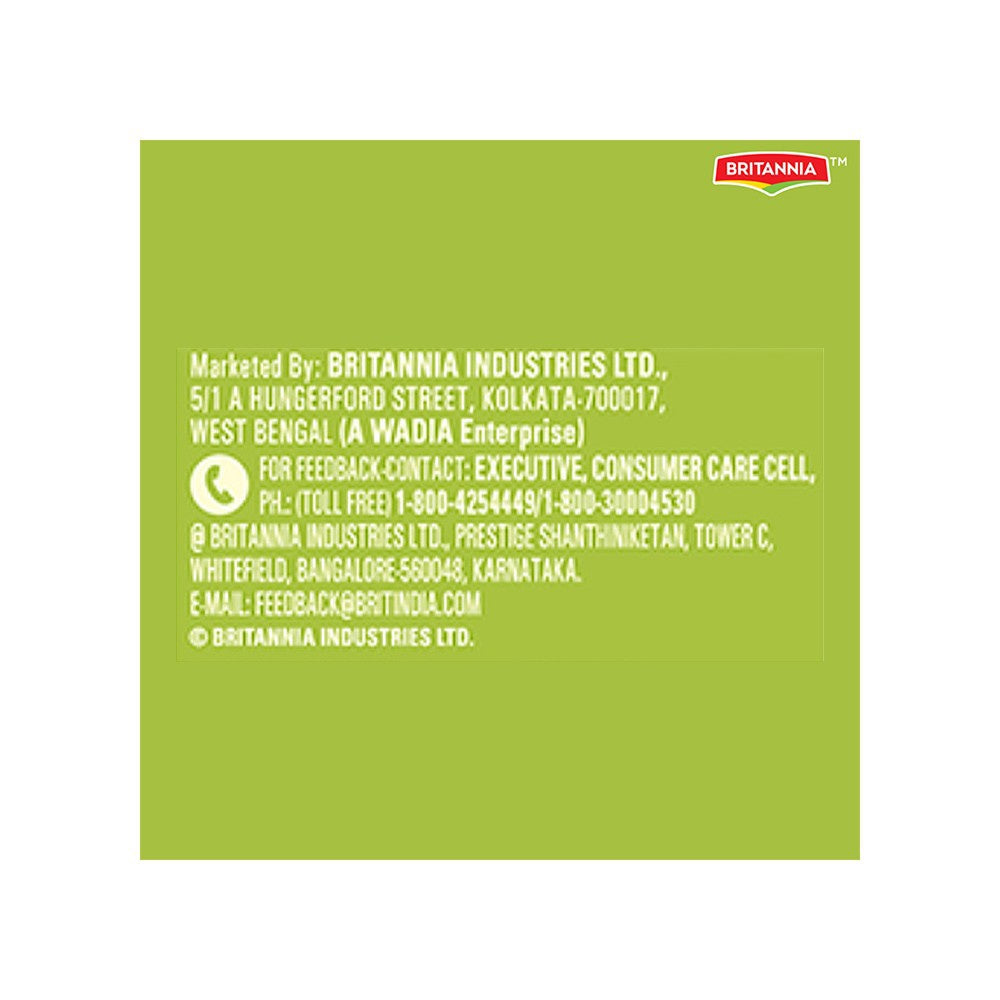 Britannia Pineapple Plunge Slice Cake - Pack of 2 : 2 x 50 g