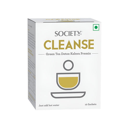 Society Cleanse Detox Kahwa Premix Green Tea Bags : 50 g