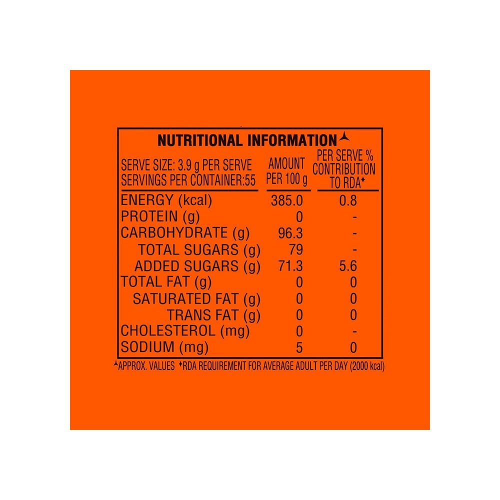 Parle Orange Bite Bigger - Orangee Jhatkaa Candy : 195 g