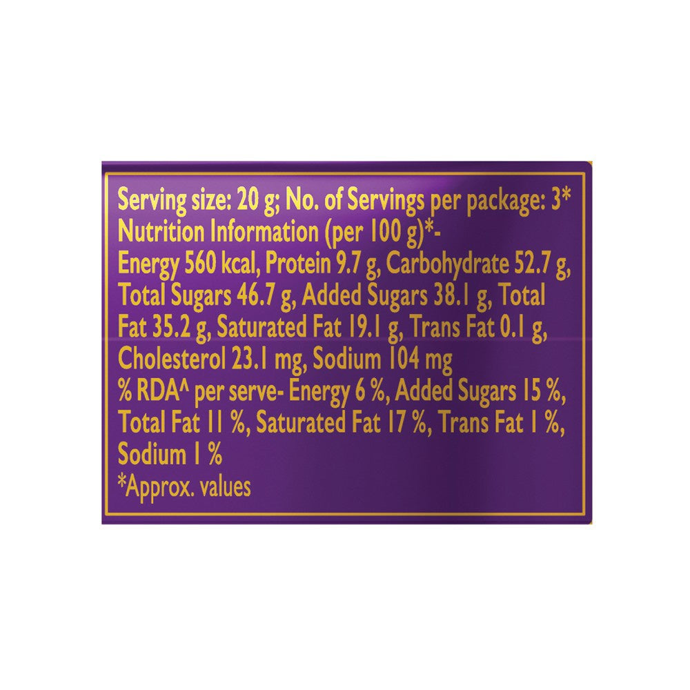 Cadbury Dairy Milk Silk Roast Almond Flavoured Chocolate Bar 58 g - Pack of 2 : 2 x 58 g