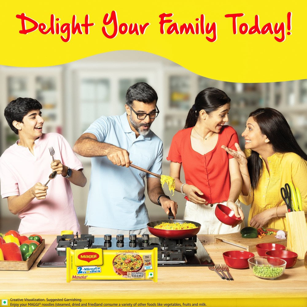 Maggi 2 - Minute Instant Noodles (Pack of 12) - Pack of 2 : 2 x 840 g (12 x 70 g)