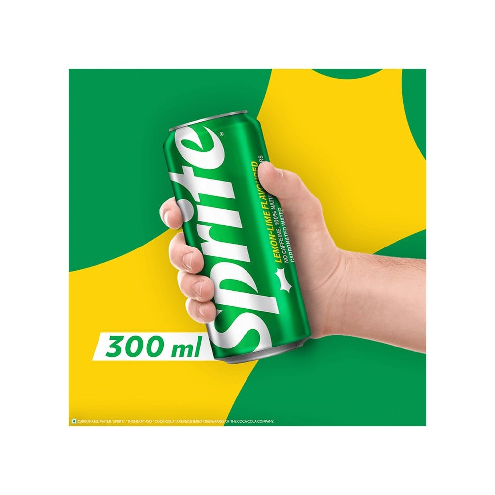 Sprite Lime Flavoured Soft Drink - Pack of 2 : 2 x 300 ml