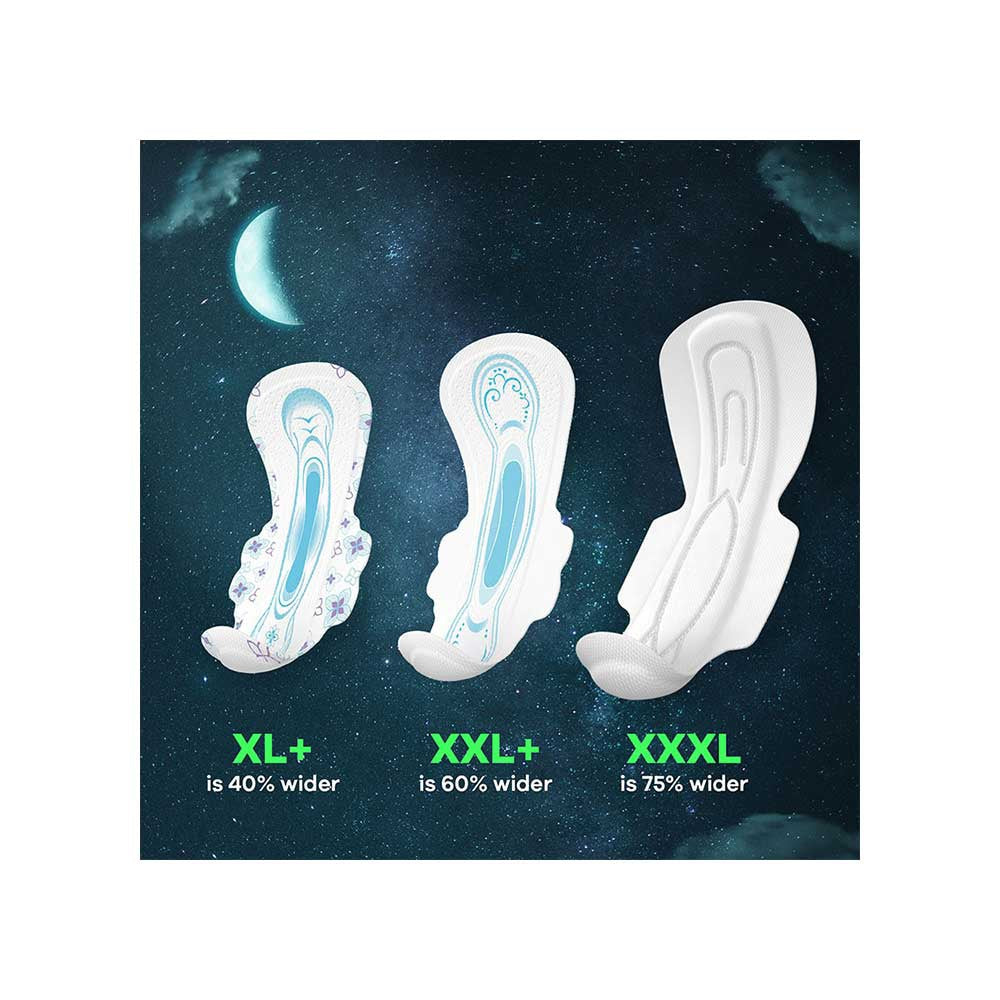 Whisper Ultra Nights Sanitary Pads : 16 pieces