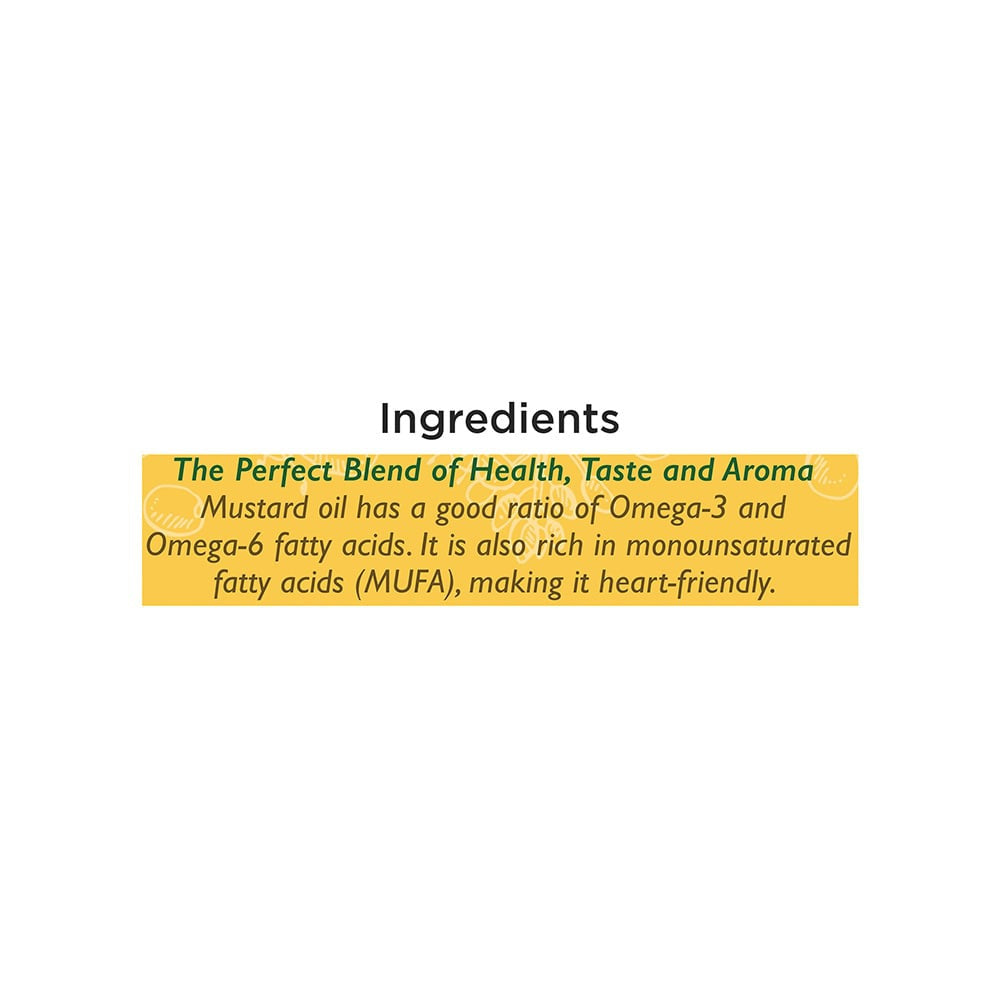 Dabur Cold Pressed Mustard Oil : 1 ltr