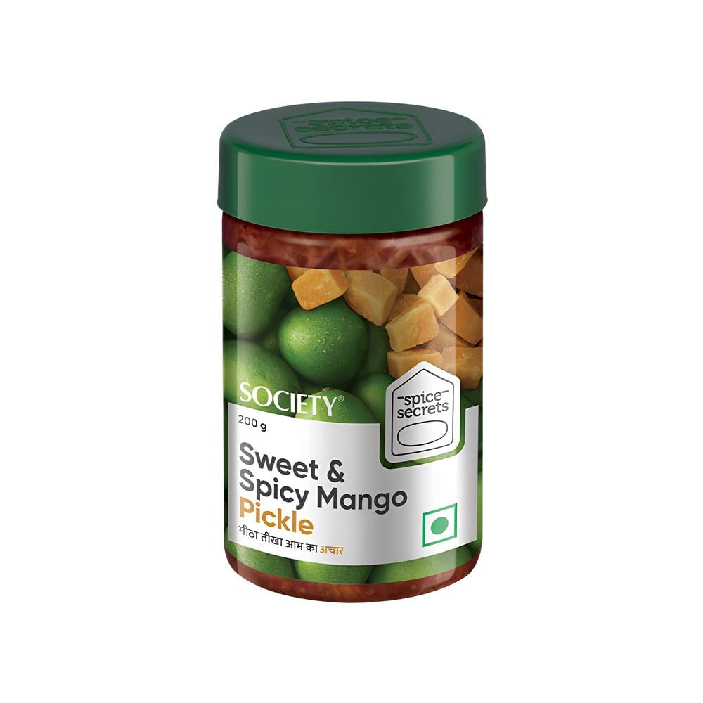 Society Spice Secrets Sweet & Spicy Mango Pickle : 200 g