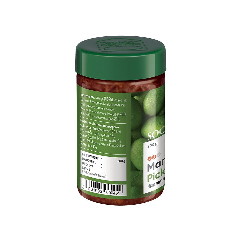 Society Spice Secrets Mango Pickle : 200 g