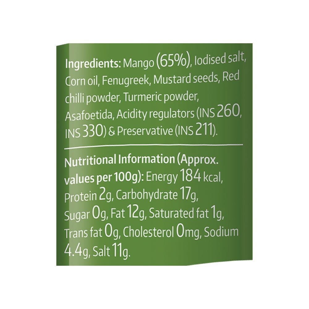 Society Spice Secrets Mango Pickle : 200 g
