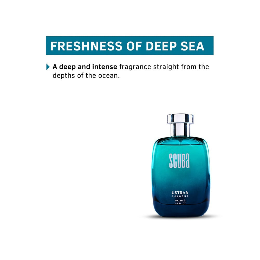 Ustraa Scuba Cologne Men's Cologne : 100 ml