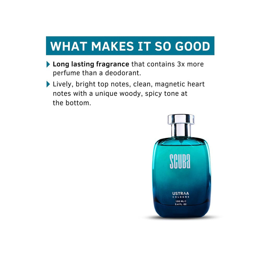Ustraa Scuba Cologne Men's Cologne : 100 ml