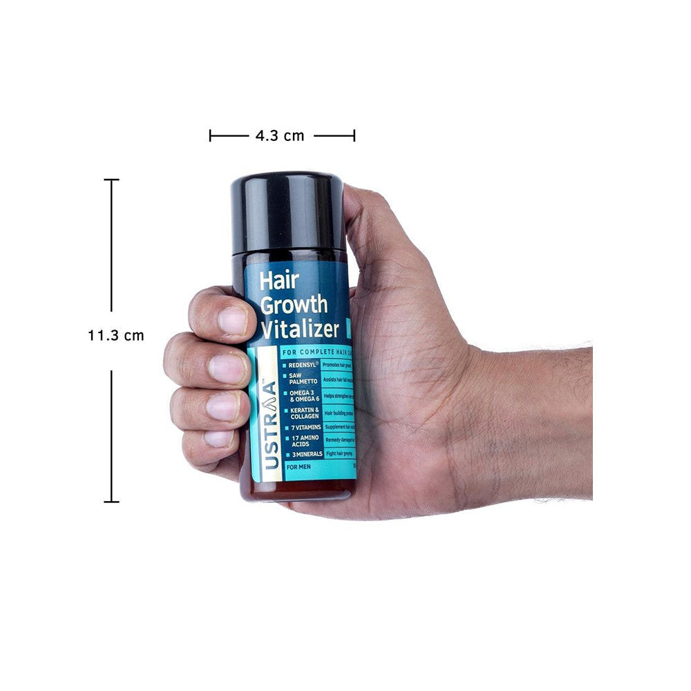 Ustraa Hair Growth Vitalizer Hair Serum : 100 ml