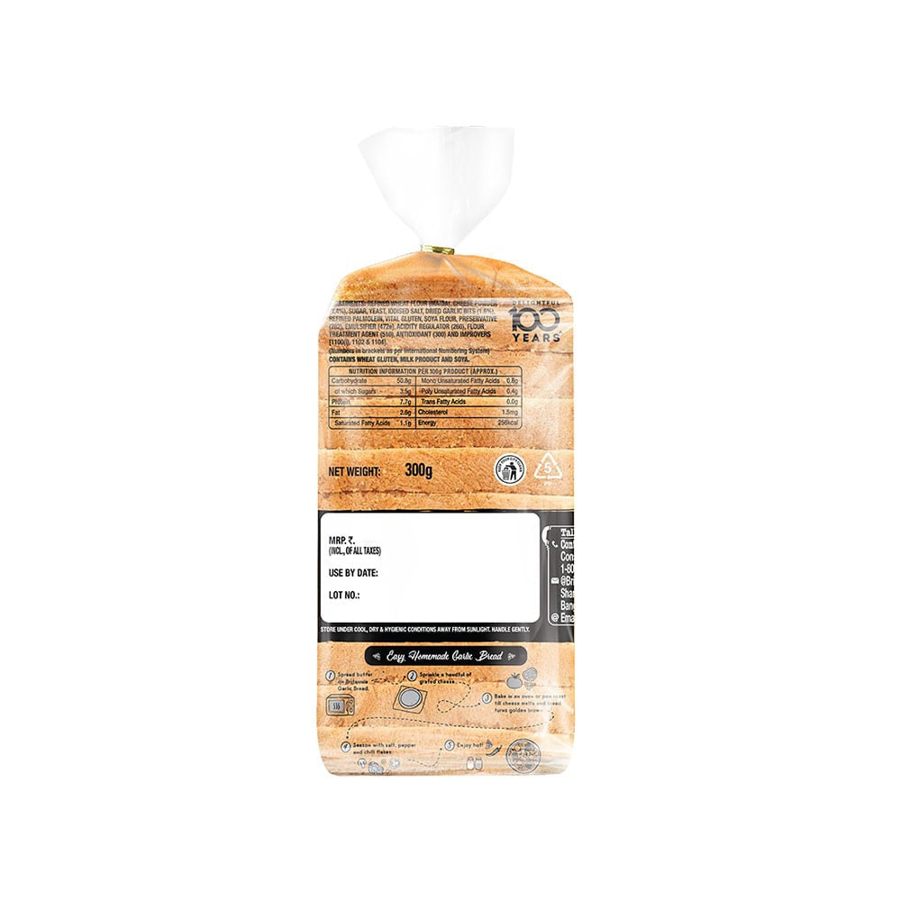 Britannia Cheese Garlic Bread : 300 g