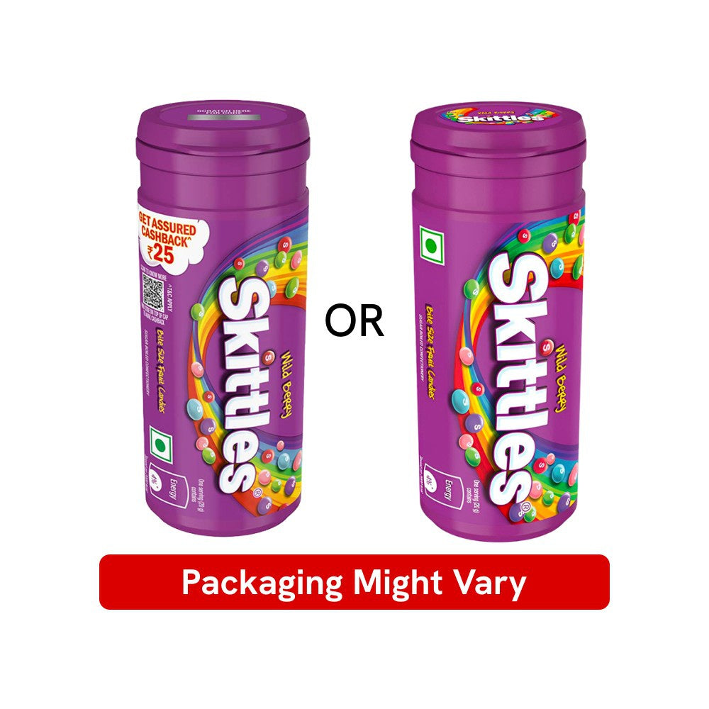 Skittles Wild Berry Bite Size Fruit Candy : 30.4 g