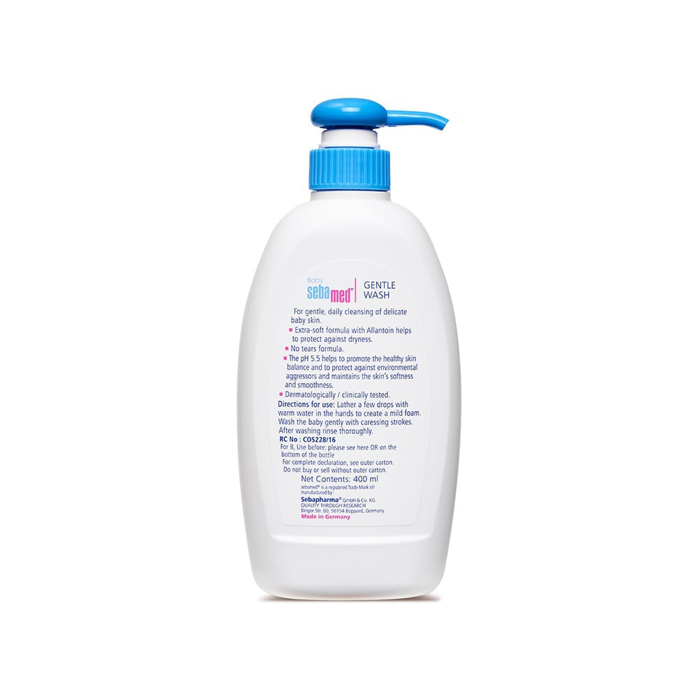 Sebamed Gentle Baby Wash : 400 ml