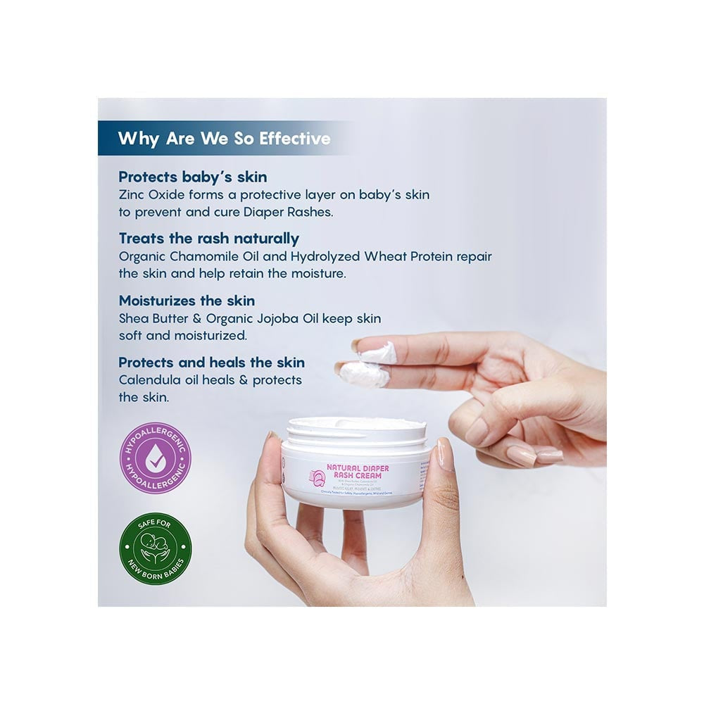 The Moms Co. Natural Diaper Rash Baby Cream : 25 g