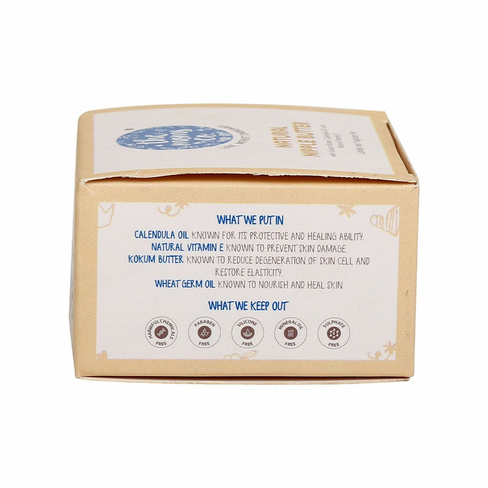 The Moms Co. Natural Butter Nipple Cream (With Mono Cartons) : 25 g