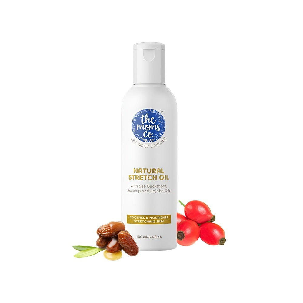The Moms Co. Natural Anti Stretch Mark Massage Oil : 100 ml