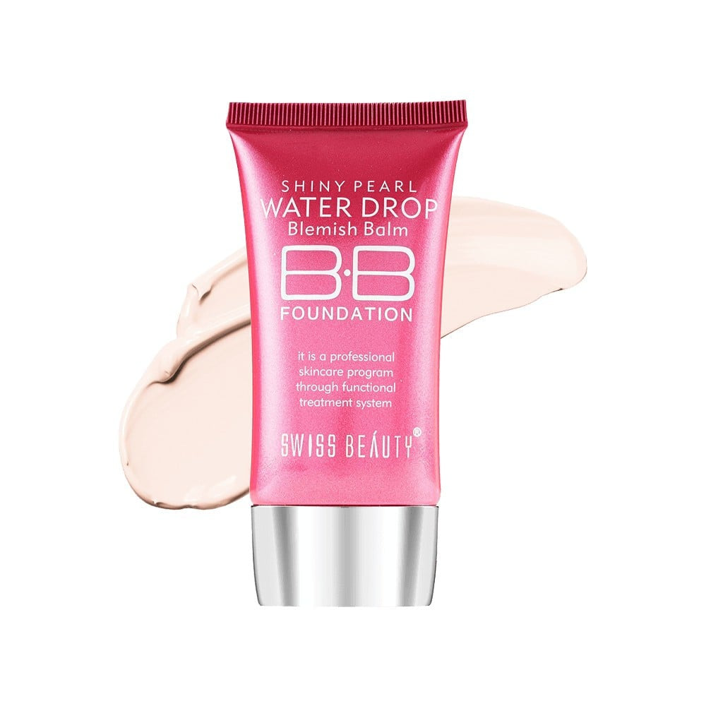 Swiss Beauty Shiny Pearl Water Drop BB Cream Foundation (Shade 01) : 40 ml