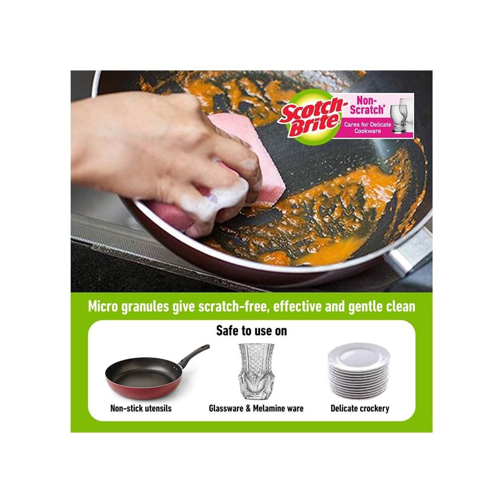 Scotch Brite Non Scratch Scrub Pad : 1 unit