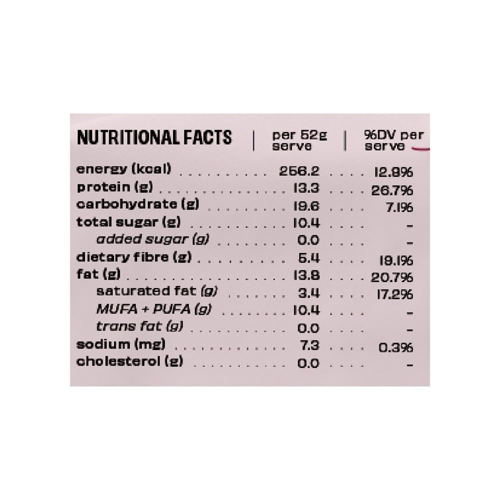 The Whole Truth Double Cocoa Protein Bar : 52 g