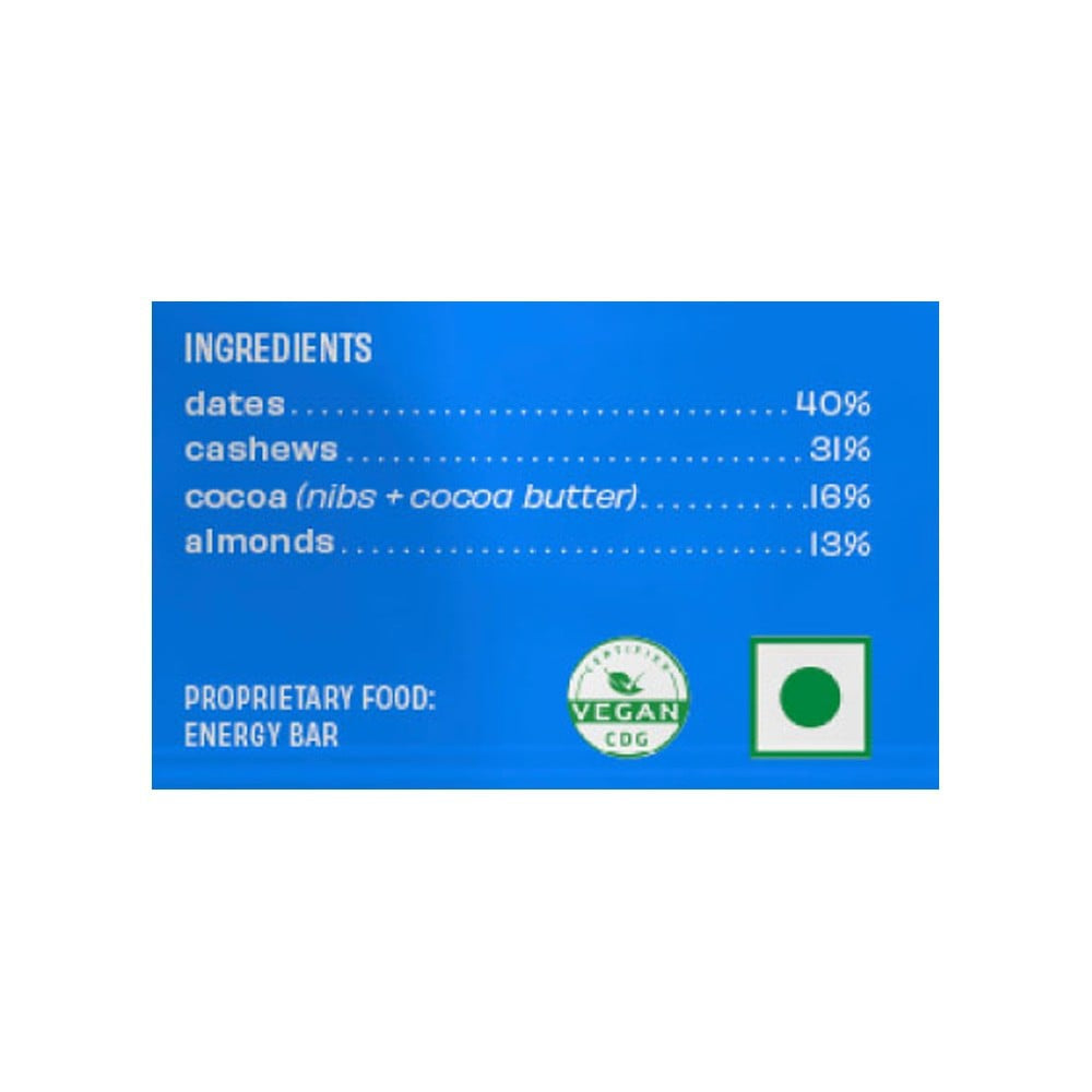The Whole Truth Almond Choco Fudge Energy Bar : 40 g
