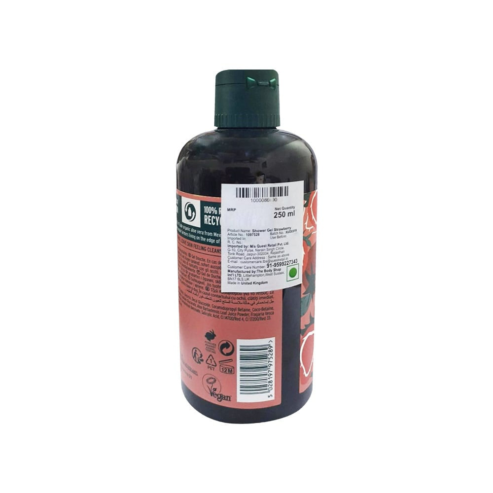 The Body Shop Strawberry Shower Gel : 250 ml